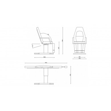 Кресло косметологическое "Джетта"